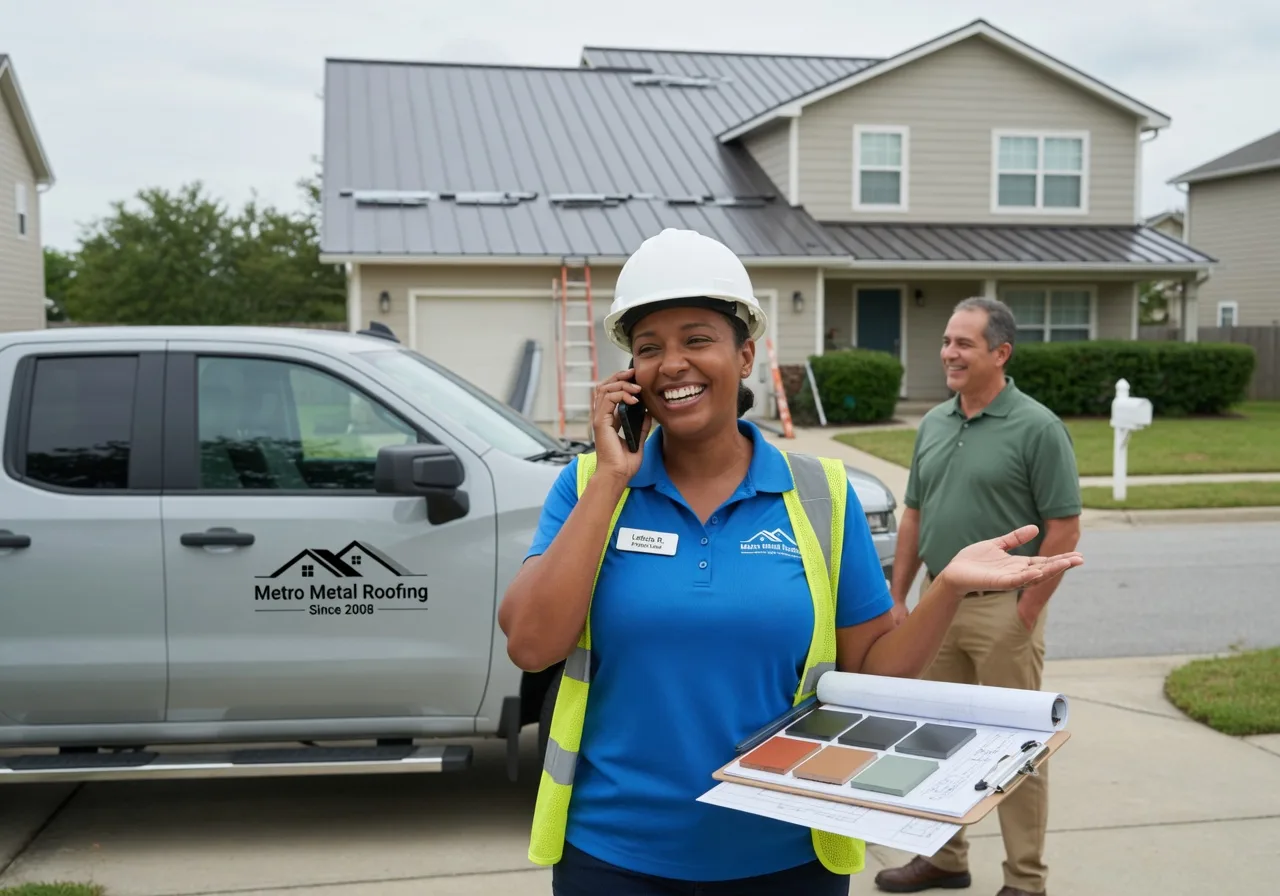Storm Damage Metal Roof Repair in Kanona, NY